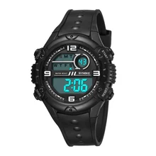 Многофункциональные спортивные мужские часы 50 м водонепроницаемые светящиеся часы с будильником