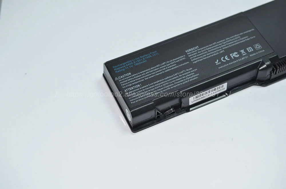 Golooloo Батарея для dell Inspiron 6400 GD761 E1505 1501 Latitude 131L Vostro 1000 451 10339 10424 JN149 KD476 PD942 PD945|battery for