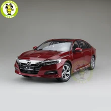 1/18 Accord 10th седан литая под давлением Металлическая Модель автомобиля игрушки мальчик девочка Коллекция подарков на день рождения хобби красный