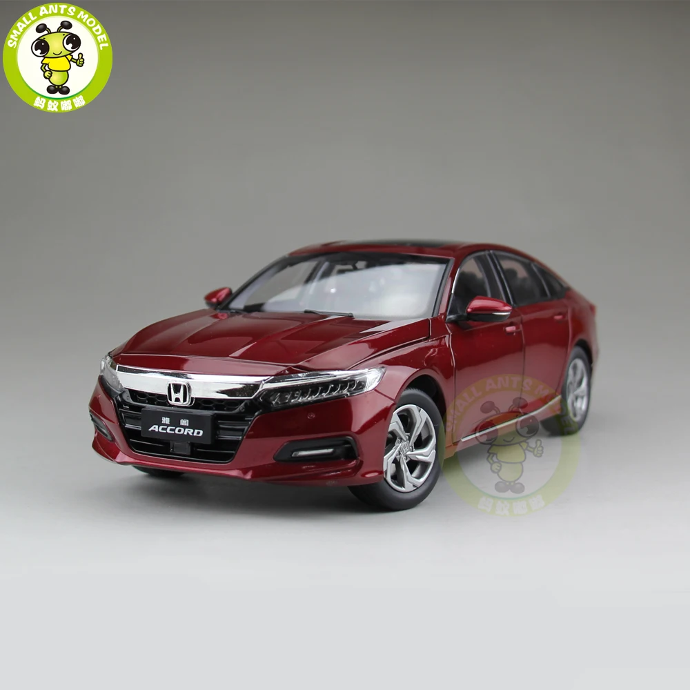 1/18 Accord 10th седан литой под давлением металлический автомобиль модель игрушки для