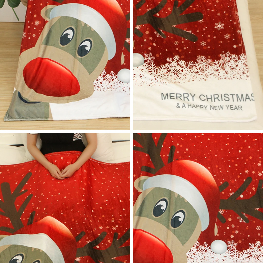 aliexpress com buy flannel fleece fabric blanket christmas gift christmas fleece fabric