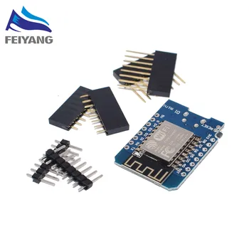 

10pcs D1 PRO/Battery Shield/ D1 mini - Mini NodeMcu 4M bytes Lua WIFI Internet of Things development board based ESP8266 WeMos