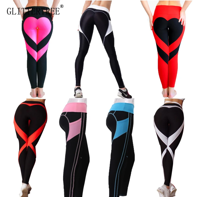 

2019 New yoga pants bottoming sports female high waist hip stretch slim leggings dance fitness pants training pants yoga pants
