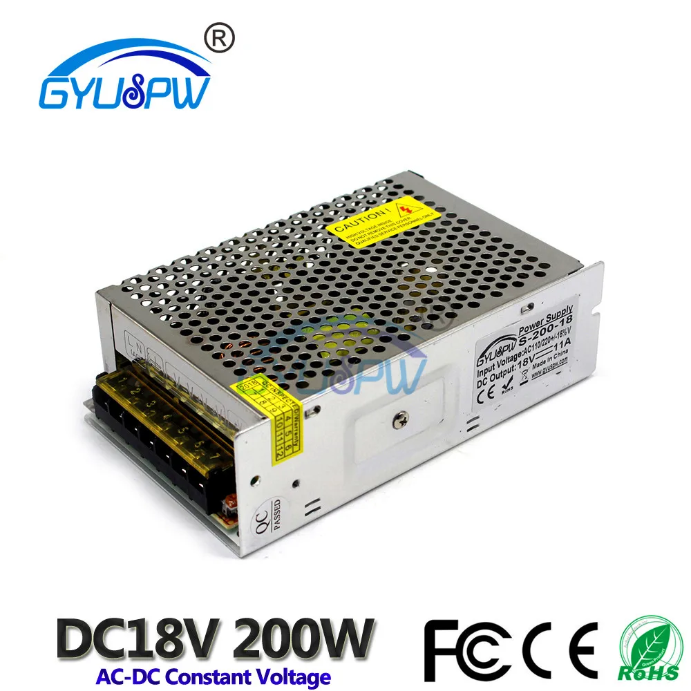 18V200W