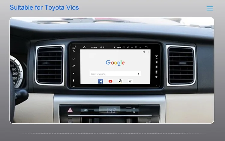 Top Isudar 2 Din Auto Radio Android 9 For Toyota/Corolla/Altis/RAV4/CAMRY Octa Core RAM 4GB Car Multimedia Video Player GPS DVR FM 5