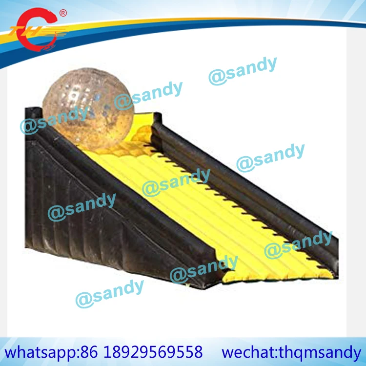 free air ship to inflatable zorb ball launch ramp sport