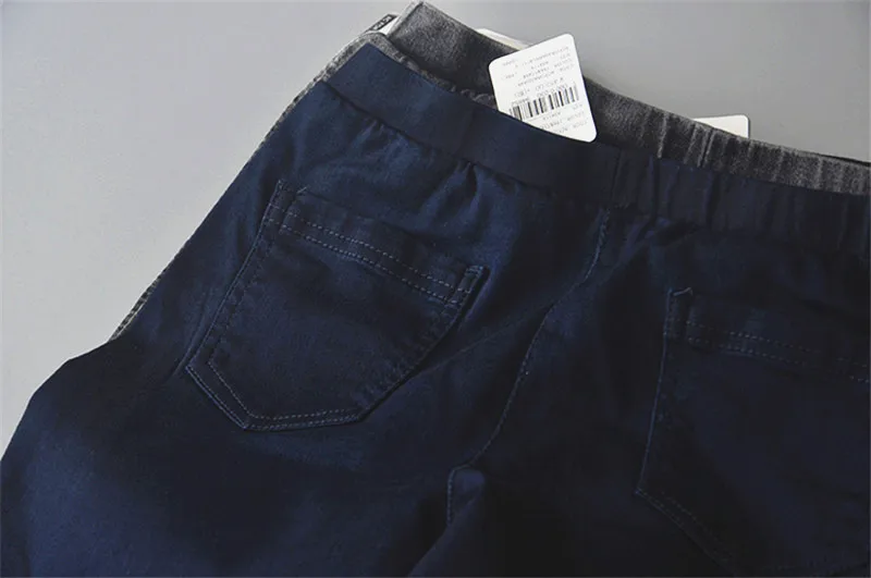 Осенние женские мото-байкерские джинсы, винтажные плиссированные джинсы, весенние женские повседневные обтягивающие высокие эластичные узкие джинсовые брюки, Feminina - Цвет: blue