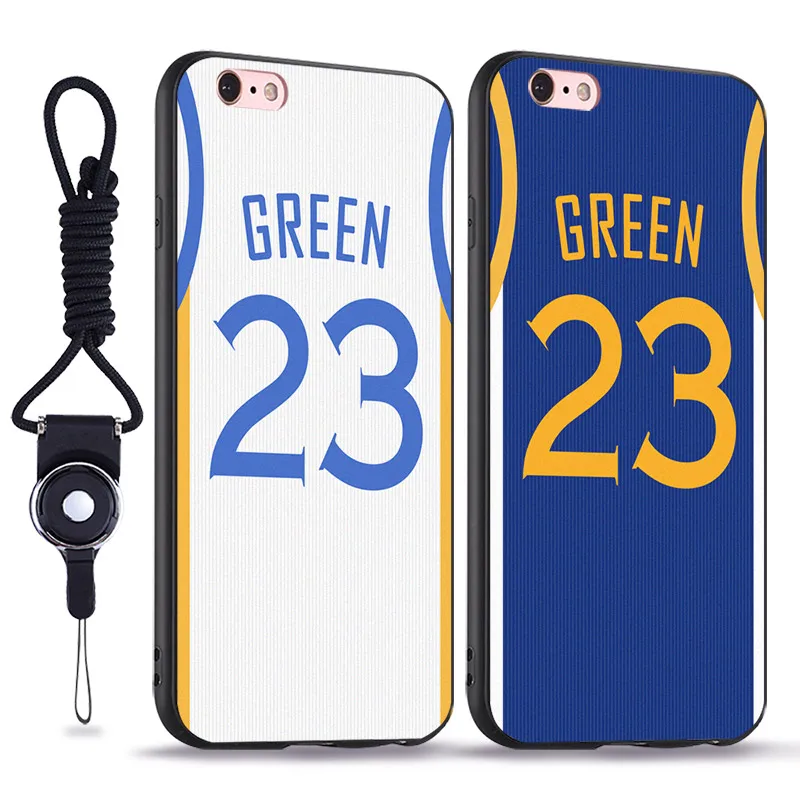 

Draymond Green creative design soft silicone TPU phone case cover Shell For Apple iPhone 5S SE 6 6S 7 PLUS with hang rope