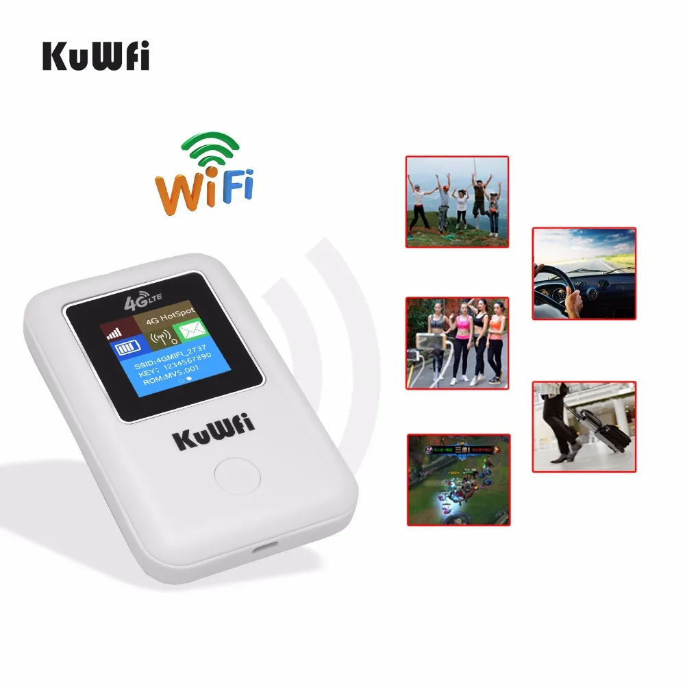 4G Карманный LTE Wi Fi маршрутизатор автомобильный Мобильный точка доступа