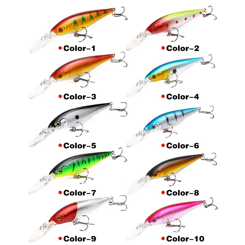 

1pcs Long Tongue 7.2g/m 9.5cm Road Lure 3D Plastic Fish Simulation Bait Rod Carbon Free Shipping