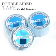 Кружевная лента фронтальной поддержки 3 ярдов Двусторонняя лента для наращивания волос американская парика-накладка клейкая лента