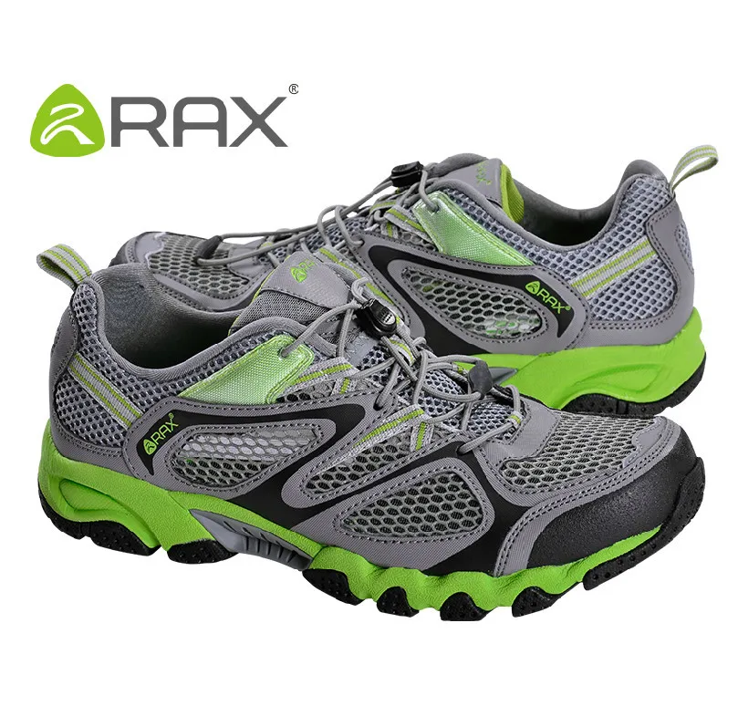 RAX дышащие мужские ботинки для похода с сеткой для улицы быстросохнущие походные мужские легкие кроссовки уличная прогулочная обувь мужские кроссовки