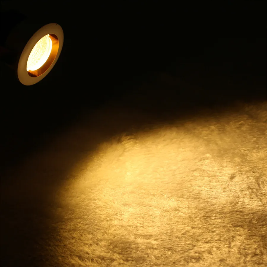 

ZINUO 5pcs 3W COB Led Downlight Mini Led Cabinet Lamps AC85-265V Mini Led Spot Ceiling Recessed Downlight With Led Driver