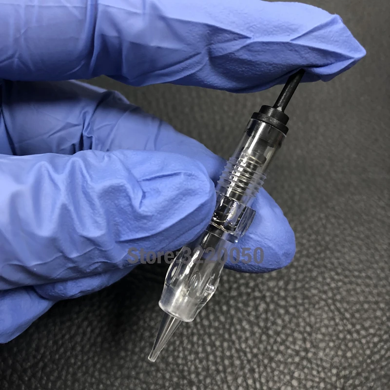 Cartuchos para Dermografo Agulhas de Tatuagem Máquina de Agulha para a Máquina Maquiagem Permanente Máquina Sobrancelha Kit Pmu Pérola Negra 50 Pcs 5 Tatuagem Maquiagem Permanente Máquina Sobrancelha Kit Máquina