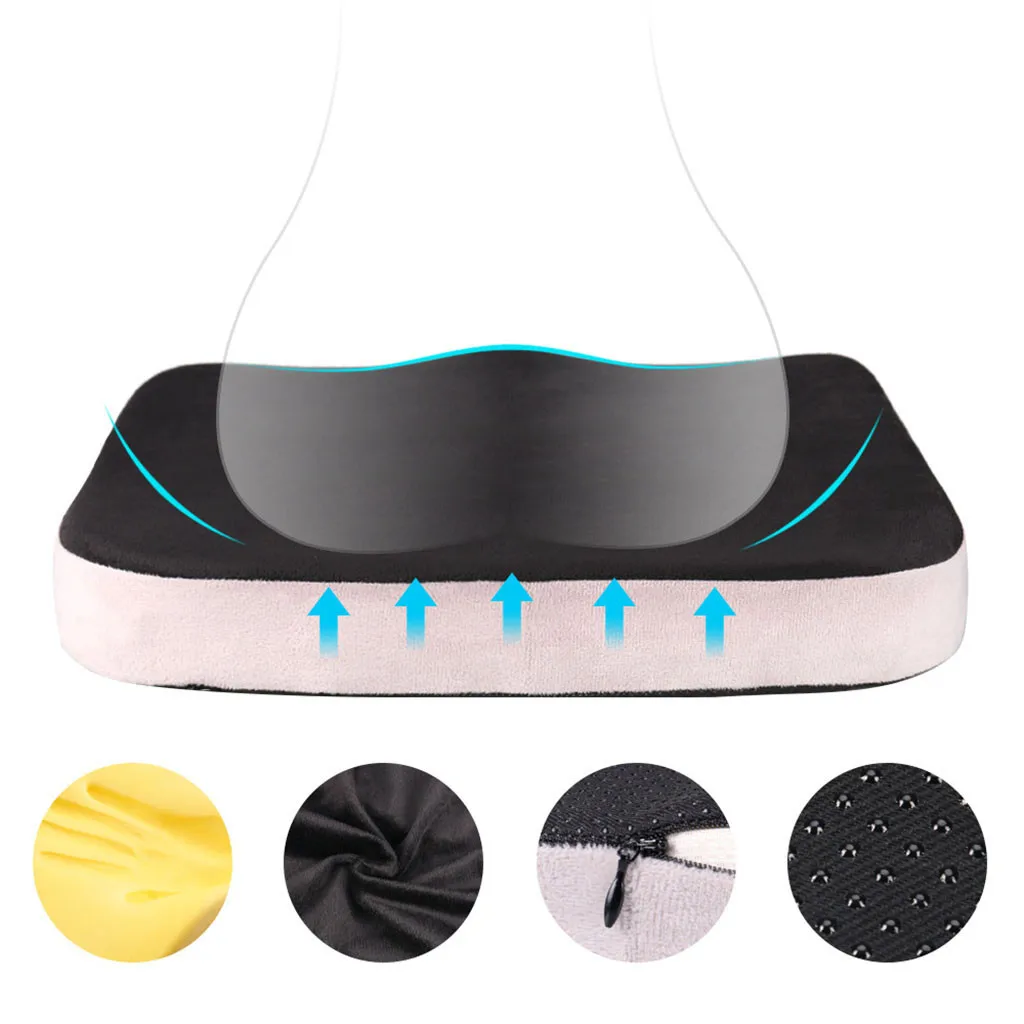 2019hot جديد منتجات الذاكرة رغوة مكتب مخدة كرسي سيارة وسادة مقعد العصعص العظام لتخفيف الآلام اكسسوارات الديكور المنزل 2019hot جديد منتجات الذاكرة رغوة مكتب مخدة كرسي سيارة وسادة مقعد العصعص العظام لتخفيف الآلام اكسسوارات الديكور المنزل