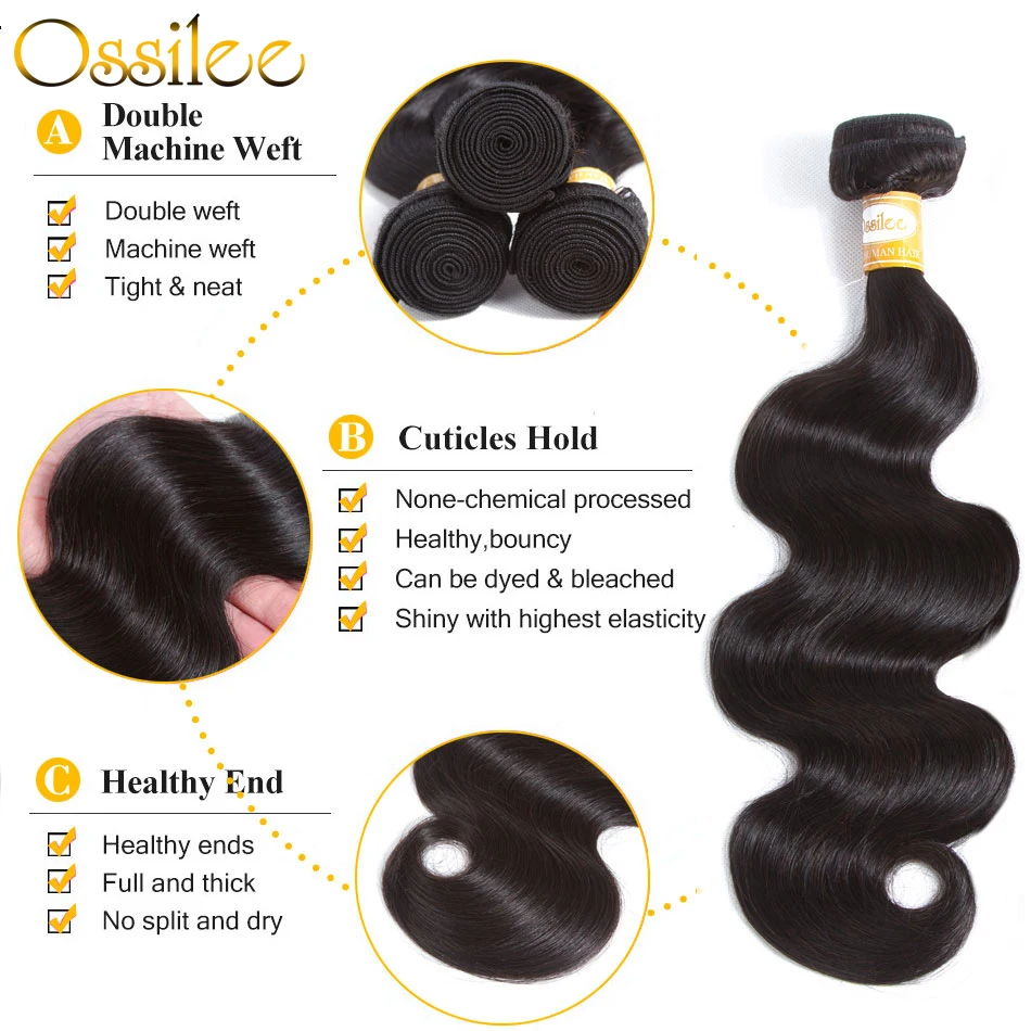 Ossilee 360 Lace Frontal with Bundle Body Wave Bundles with Frontal Malaysian Hair Bundles with Closure NoRemy Hair Lace Frontal Ossilee 360 Lace Frontal with Bundle Body Wave Bundles with Frontal Malaysian Hair Bundles with Closure NoRemy Hair Lace Frontal