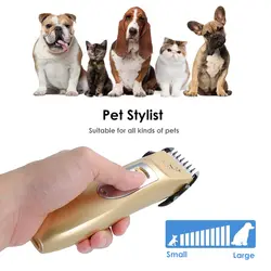 TINGHAO кусачки для шерсти домашних животных с низким уровнем шума аккумуляторные электрические собаки кошки тримминг комплект