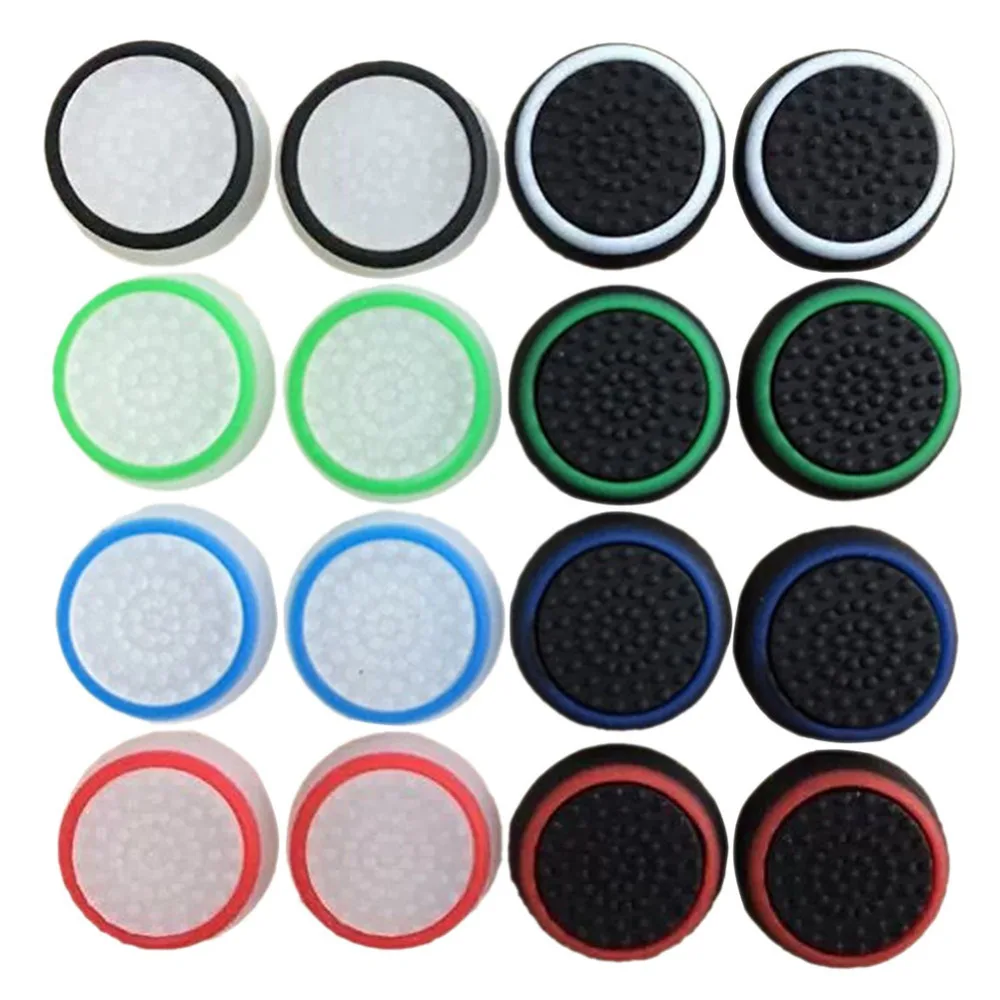 

16pcs/8 Pairs Protect Cover Silicone Thumb Stick Grip Caps for PS3/ PS4/ Xbox 360/ /Xbox one Game Controllers Game Accessory
