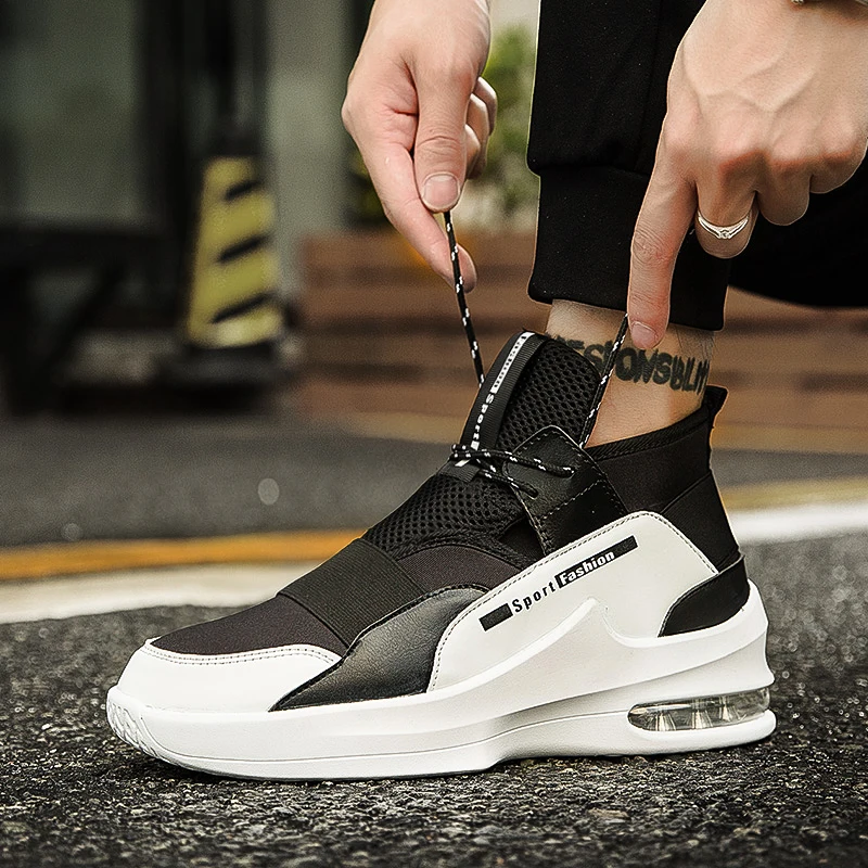 

Official Original Authentic Basketball Shoes Sport Outdoor Breathable Athletic Sneakers High Zoom PU Fashion Y Lightweight Boots