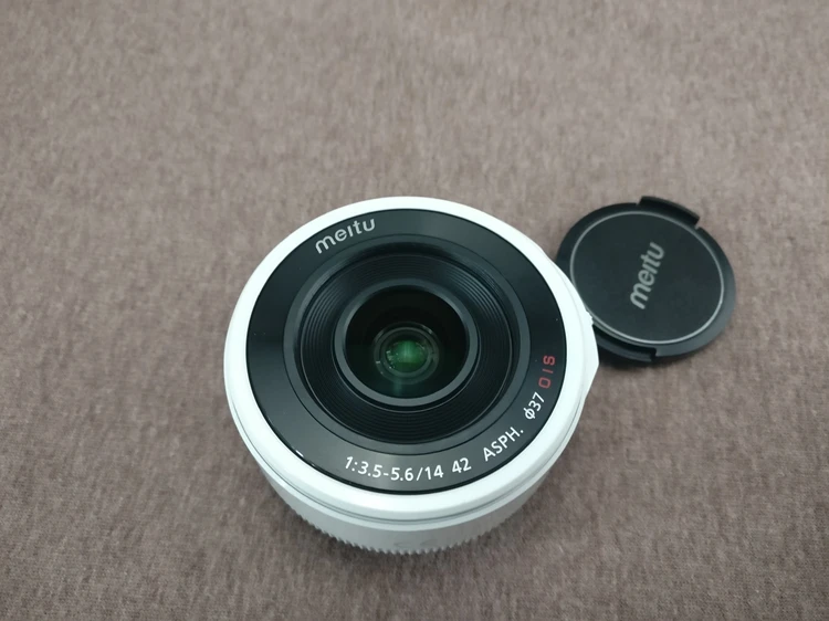 Абсолютно зум-объектив Meitu 14-42 F3.5-5.6 ASPH OIS для Panasonic Olympus Micro 4/3 SLR камеры для Panasonic G70 GH4 GH5 GF3 GF9