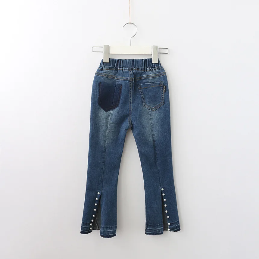 Toddler Girl Ripped Jeans Spring Autumn Kids Fashion Trousers With