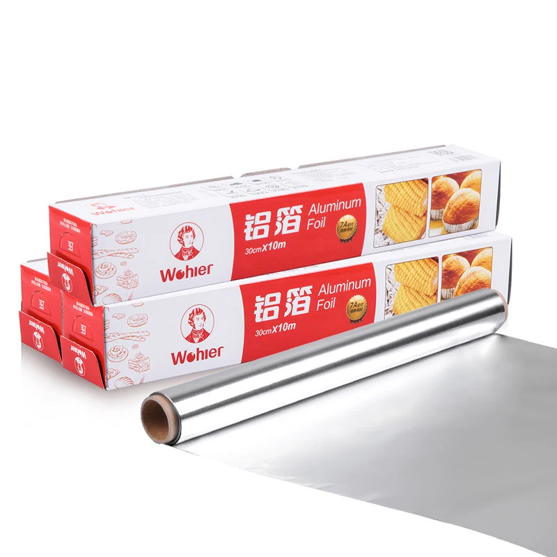Practical Tinfoil 10M 30CM Oilpaper Aluminum Foil Baking Barbecue Paper