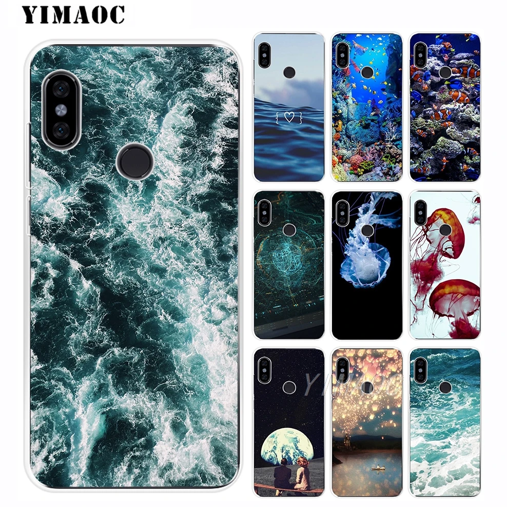 Yimaoc голубого океана животного Мягкий силиконовый чехол для телефона Xiaomi mi 9 8 SE 6 6X