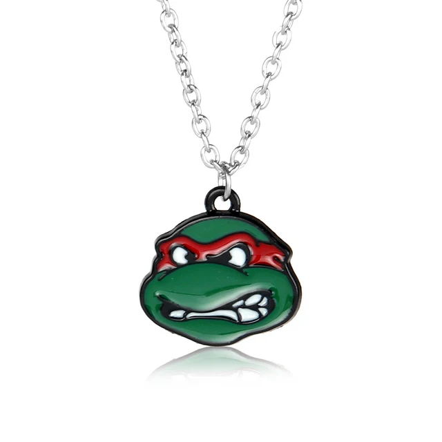 Teenage Mutant Ninja Turtles Donatello Face Pendant Necklacein Pendant Necklaces from Jewelry