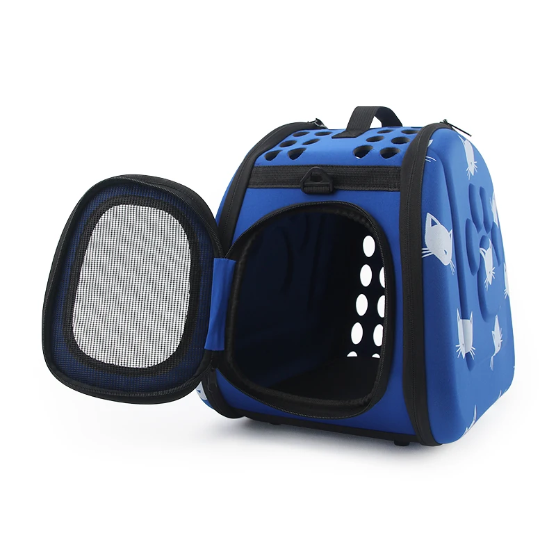 Cat Pattern Dog Carrier Bag Portable Cats Handbag Foldable Travel Bag Puppy Carrying Shoulder Pet Bags,pet backpack