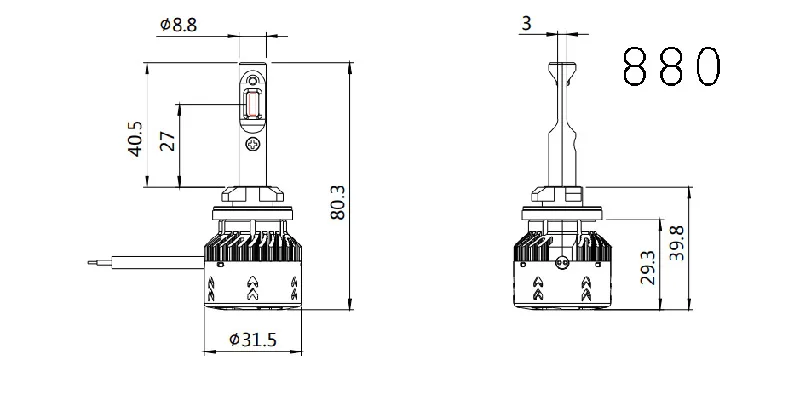 Nuova coppia 55 Вт V6 H4 H7 H8 H11 9005 9006 H1 D2S светодиодный Авто фару Nebbia Lampadina di конвертер комплект W/Авто Уровень Perline лампада