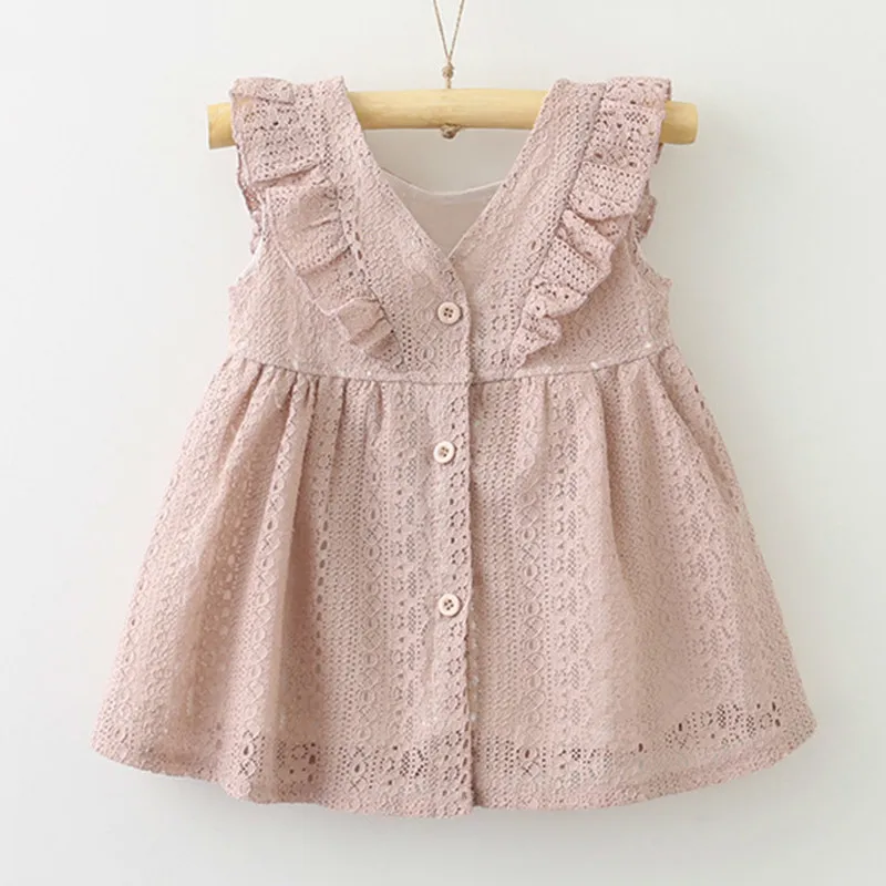 

Girls dress Summer Style Lace Girls Dress Baby Girls Casual Dresses Children's Clothing Toddler Girl Clothing 40