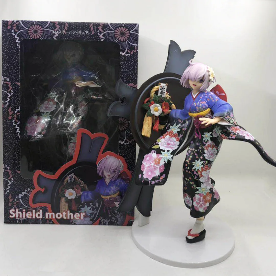 Saber Fate Grand Order FGO Shielder Mother Mash Kyrielight 25 см ПВХ фигурка игрушка Коллекция Модель подарок