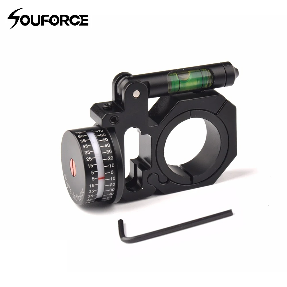 

Precision Angle Degree Indicator Angle Indicator (ADI/ACI) Fits 1inch and 30mm Rifle Scope Ring for Hunting Gun Accessory