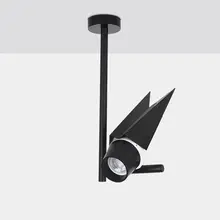 LukLoy светодиодный прожектор светодиодный потолочный светильник Гостиная стены Точечный светильник потолочный Nordic Стиль светильники творческие огни направлены вниз