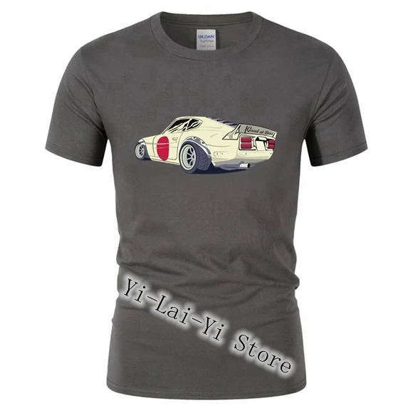 Новая брендовая мужская футболка Nissan Car Datsun 240z Сказочная леди Good at Bad Homme круглый