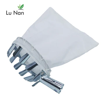 

1Pc Metal Fruit Picker Convenient Fabric Orchard Gardening Apple Peach High Tree Picking Tools