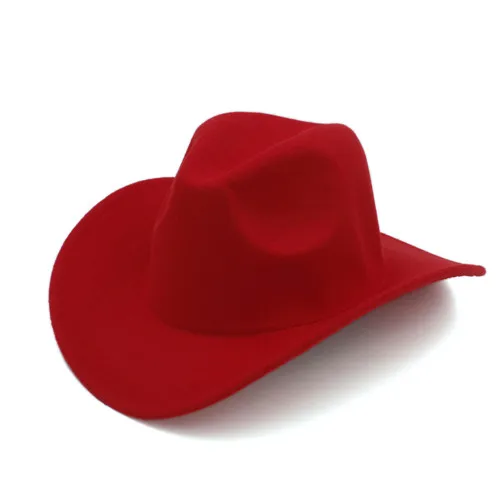 cappello da cowgirl rosa per donne e ragazze ZEREA Cappello da cowboy stile occidentale in lana//feltro cappello da cowboy per feste in costume