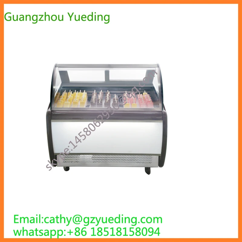 

CE approved air cooling system ice cream display freezers price/ice cream display/ice cream popsicle display