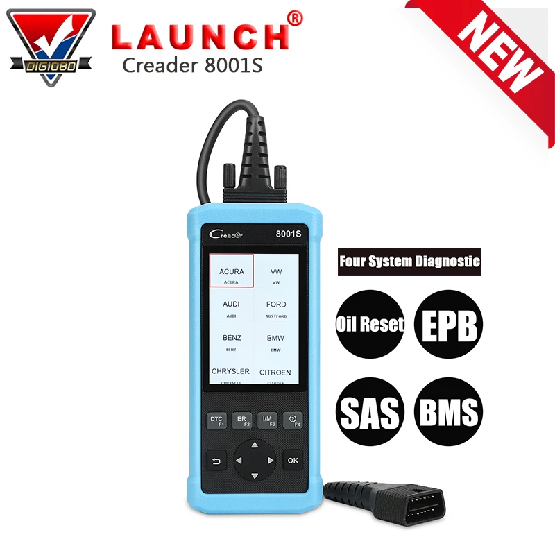 Launch Creader 8001S Professional OBD2 Auto Code Reader Scanner Car