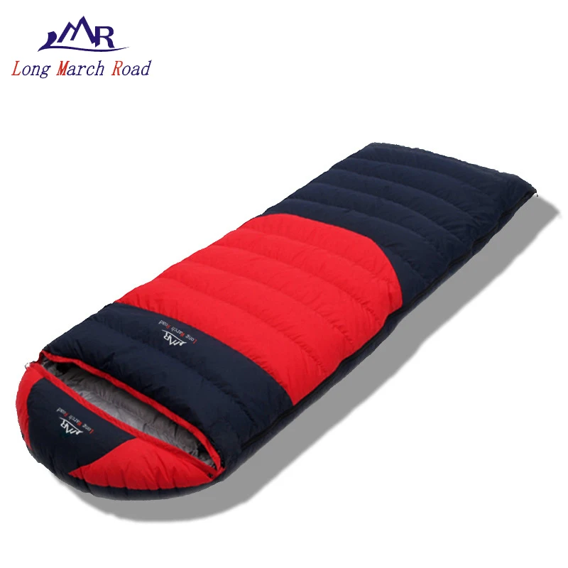 

LMR 2017 sleeping bag duck down camping adult down 0 sleeping bags hiking bivy multicolor ultralight waterproof envelope lazybag