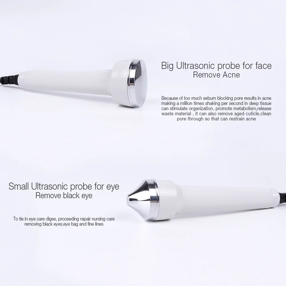 Cuidados com a Ultra-sônica de Alta Máquina de Levantamento com a Pele Mulheres Pele Branqueamento Freckle Remoção Freqüência da Pele Anti Envelhecimento Beleza Massagem Facial 9 Remoção ultra-sônica de Alta Freqüência Máquina de
