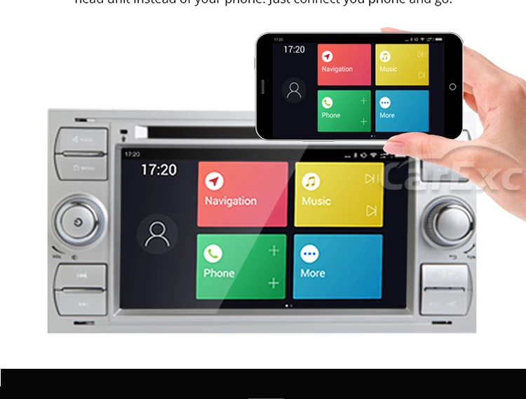 Clearance 2 Din Android 9.0/9 Car DVD Player BT GPS Navigation Radio WIFI Stereo For FORD S-Max Kuga Fusion Transit Fiesta  Focus II 5