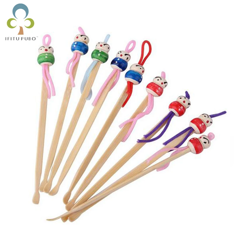 10pcs cute cartoon Fashion Cartoon Wood Ear pick Ear spoon Cleaner