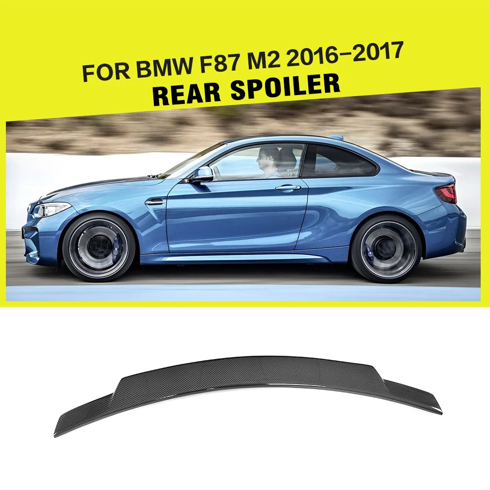 Carbon Fiber Racing Rear Trunk Boot Lip Spoiler Wing for BMW 2 Series