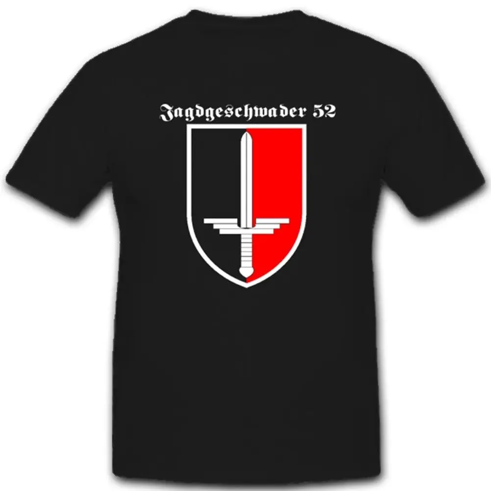 

2019 New Cotton Tee Shirt JG 52 Jagdgeschwader Luftwaffe Deutschland Erich Hartmann - T Shirt Summer T-shirt