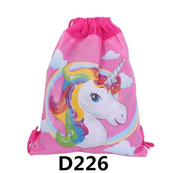 

Fashion Drawstring Bag 3D Printing Unicorn Drawstring Backpack Women daily Casual Girl's knapsack Drawstring Bags Kids