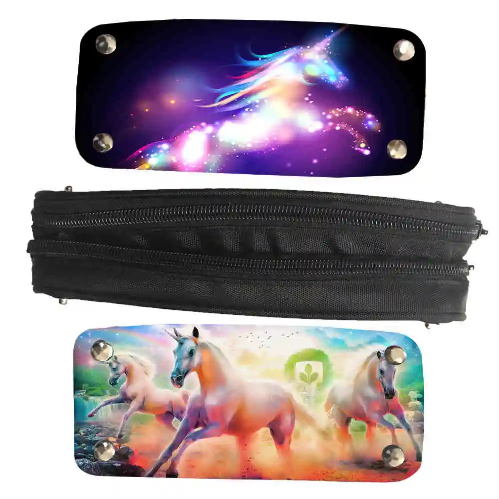 

Unicorn Handbags Tiger Lion Skull Dog Cat Women Men Teenagers Boys Girls Kid Toddler School Casual Pencil case Tote Bag Pouch