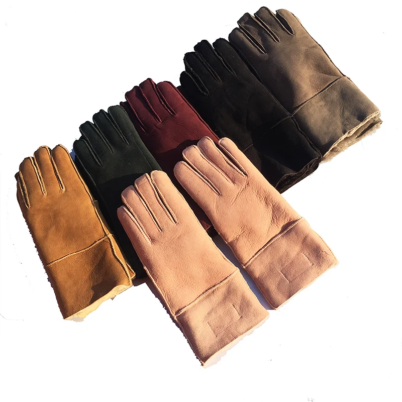 Women Winter Leather Gloves Pink Color. 2018 Warm Gloves Mittens gloves women driving gloves guantes mujer luvas de inverno N12 Women Winter Leather Gloves Pink Color. 2018 Warm Gloves Mittens gloves women driving gloves guantes mujer luvas de inverno N12
