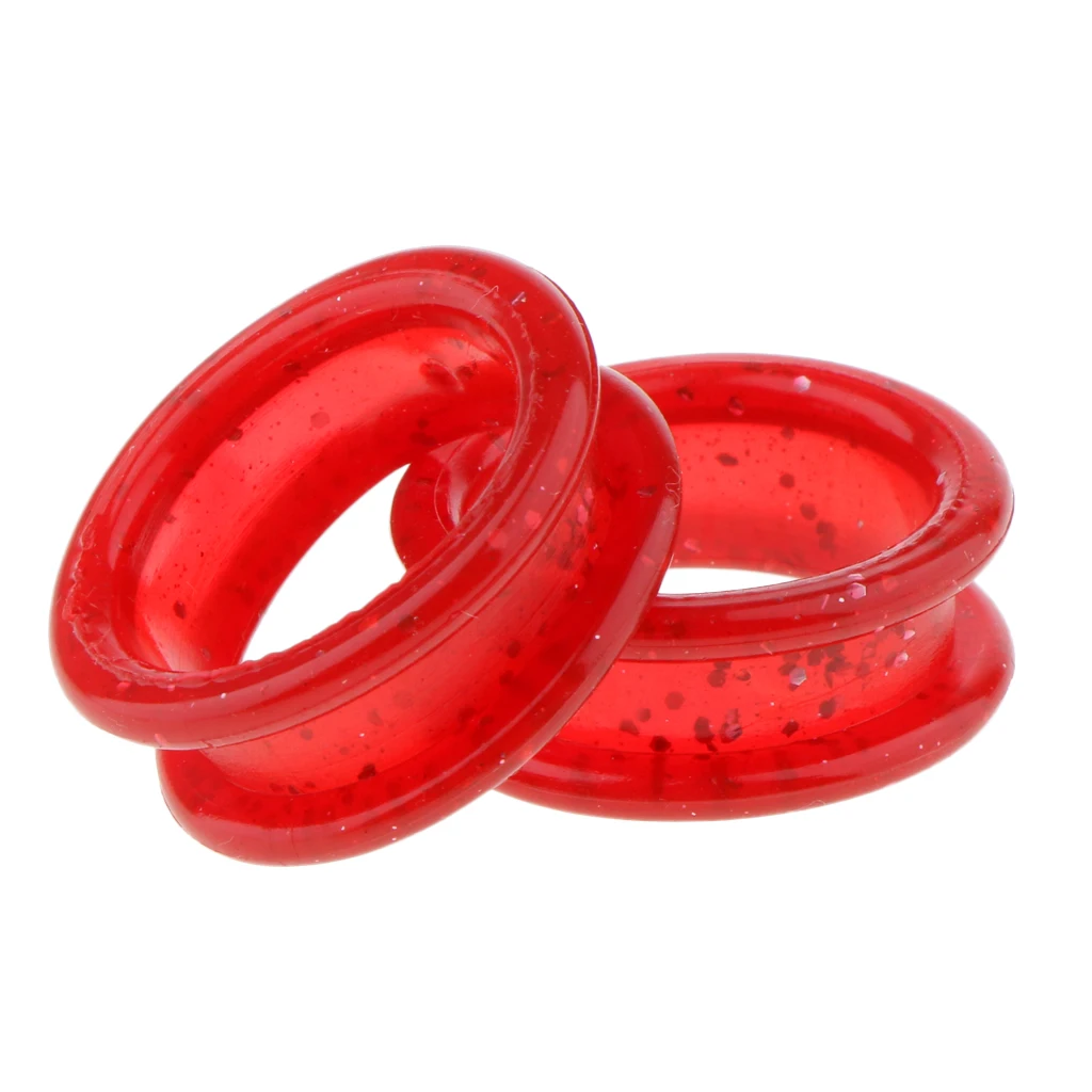 50 Pieces 2.2 cm Rubber Scissors Shears Finger Rings Grips For Salon Barber Healthy & Tasteless & Non Irritating