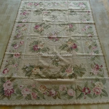 Ковер ручной работы 6'x9 для дома decoation, новозеландской шерсти, Кружево Коврик и ковер